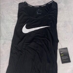 Nike Black Dri-Fit Running Tank Top